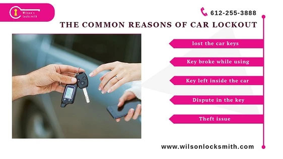 General Reasons of Car Lockouts When You Need Locksmith Service