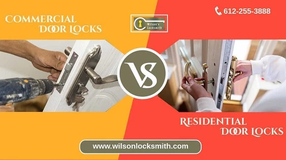 Commercial Door Locks VS Residential Door Locks